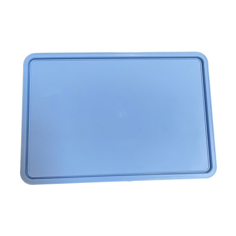 Tupperware 291 Replacement Lid Rectangular Storage Container Part Blue Kitchen - Picture 5 of 6